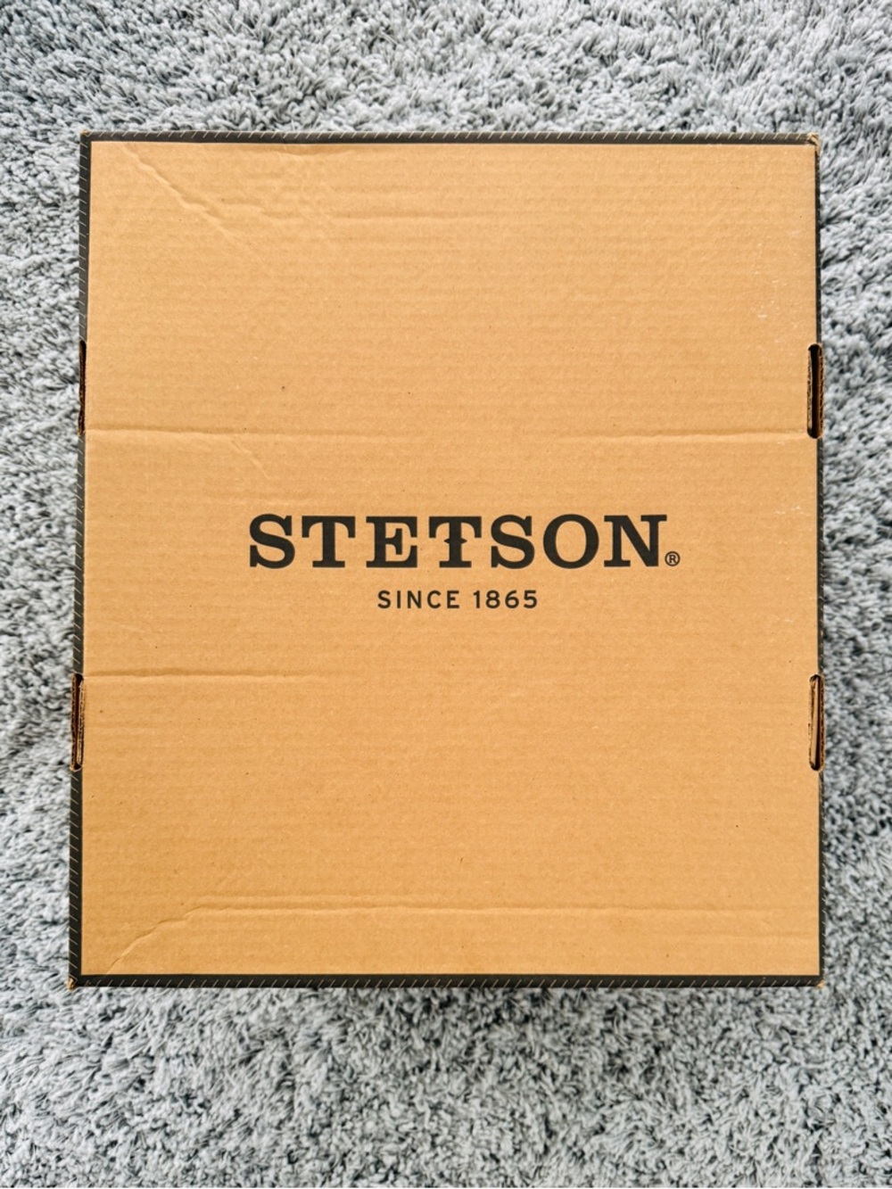 Stetson Stallion XXX Wool Western Cowboy Hat Tan 7 1/4 - Picture 9 of 9